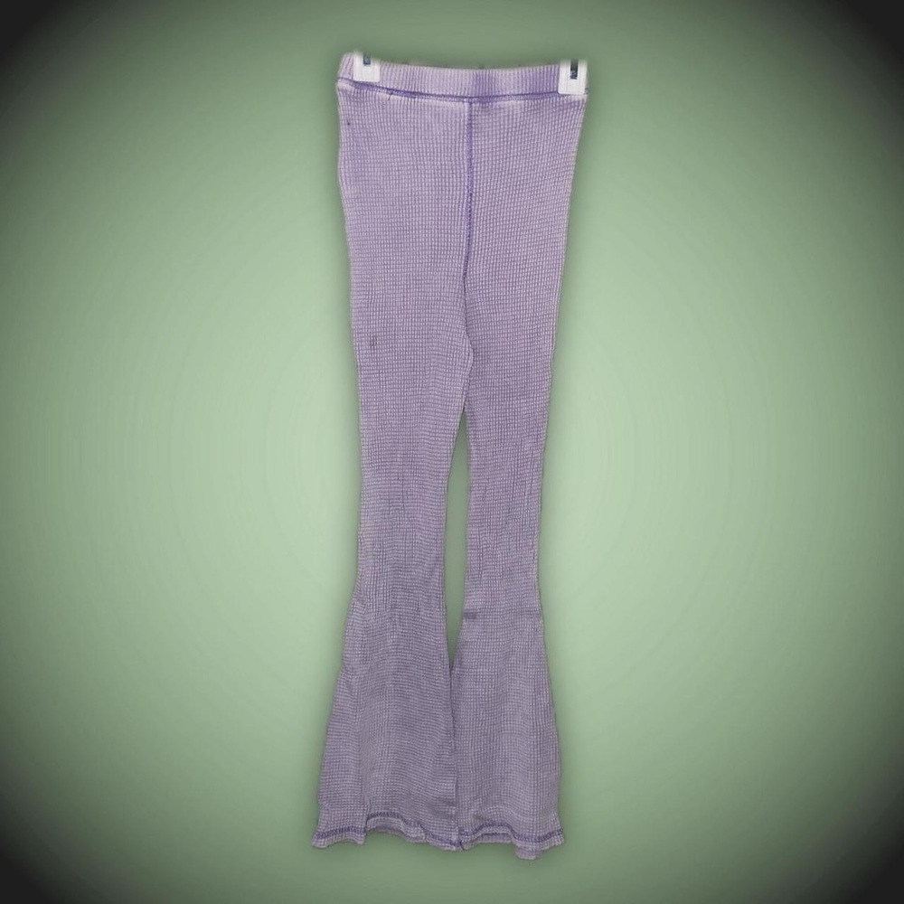 Purple Flare Leggings